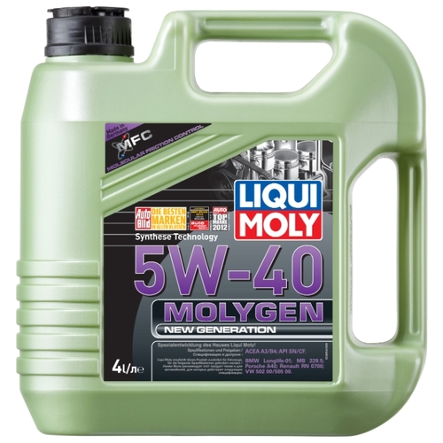 LIQUI MOLY Molygen Nouvelle Génération 5W-40 (4 L)