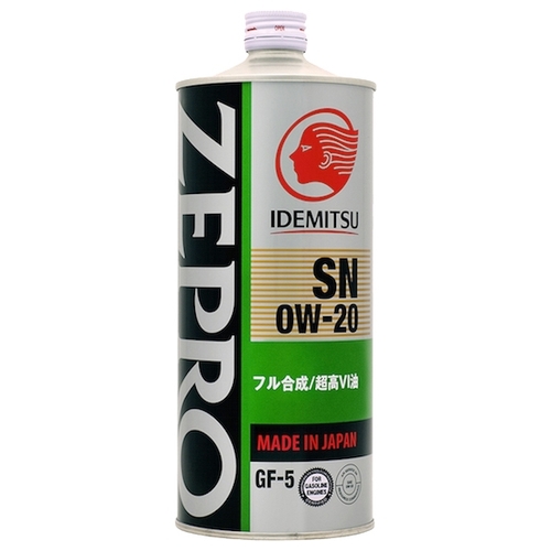 DEMITSU Zepro Eco Médaillé 0W-20 DEMITSU Zepro Eco Médaillé 0W-20
